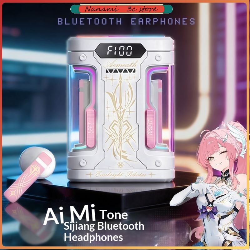 Headphones - Earphone Bluetooth Anime Elysia TWS Headphone