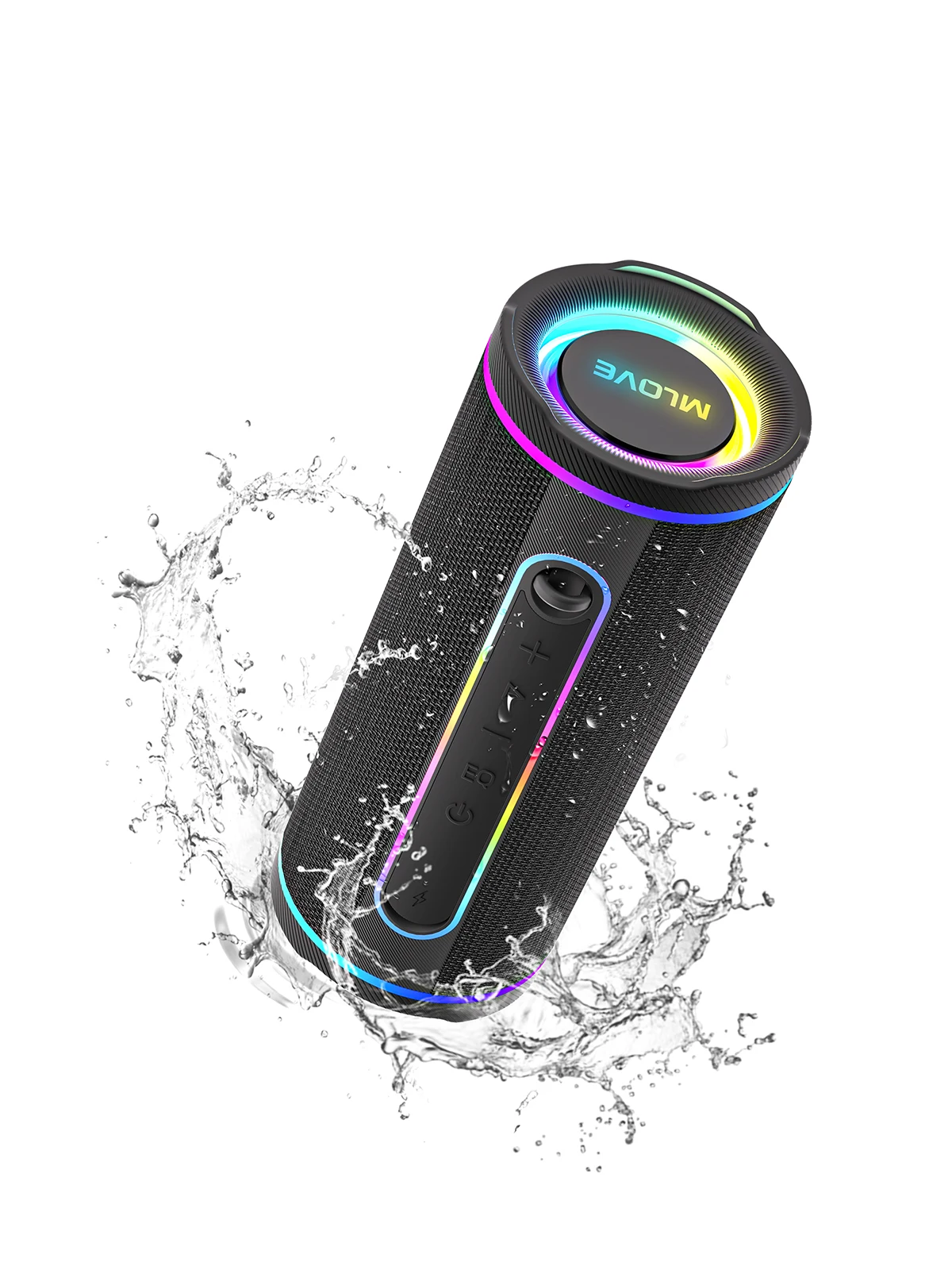 MLOVE E80 Speaker Bluetooth Po - Portable Bluetooth Speaker Waterproof Ipx7 ulasan dan harga