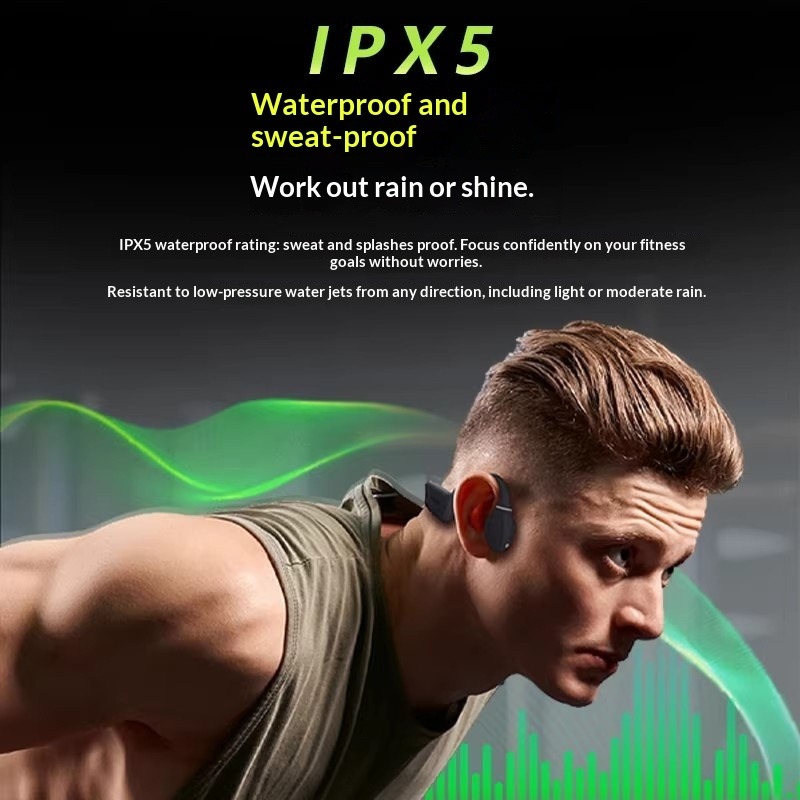 Earphone Konduksi Tulang Anti  - Headphones ulasan dan harga