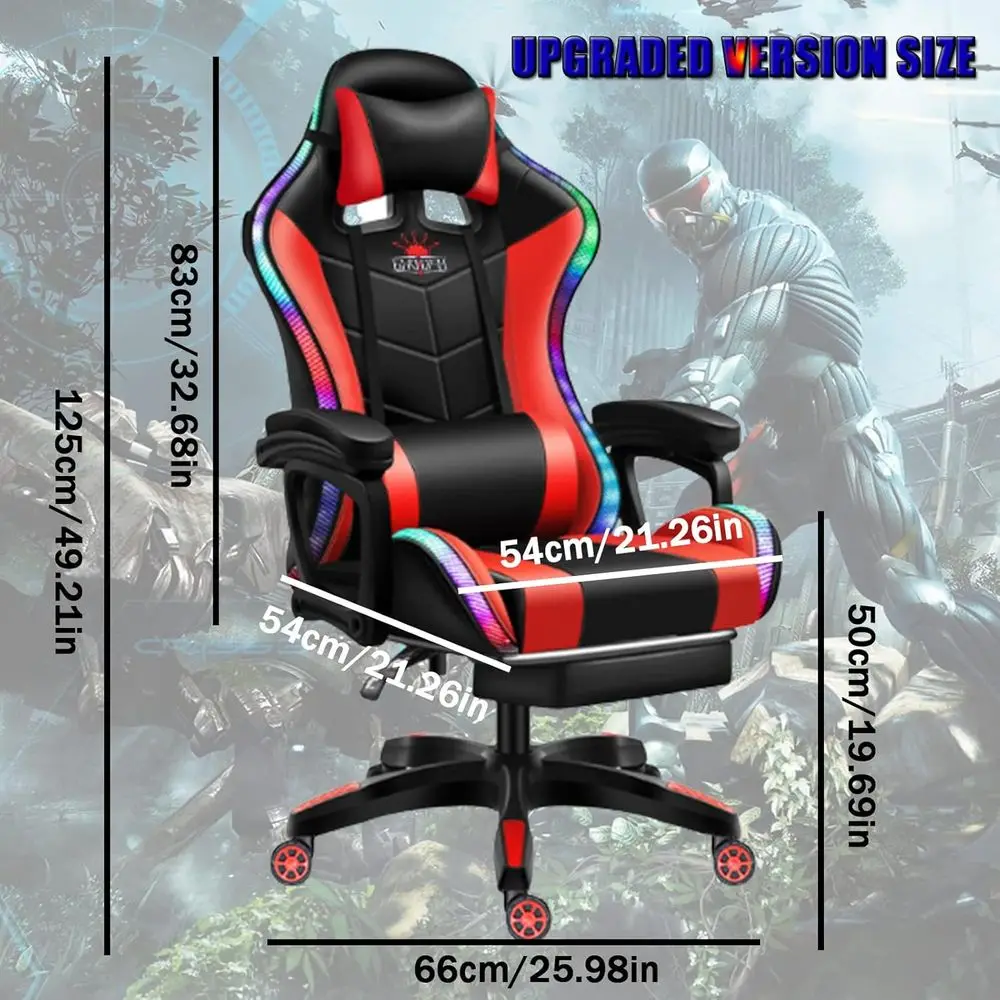 Kursi Gaming Ergonomis dengan  - Speakers ulasan dan harga