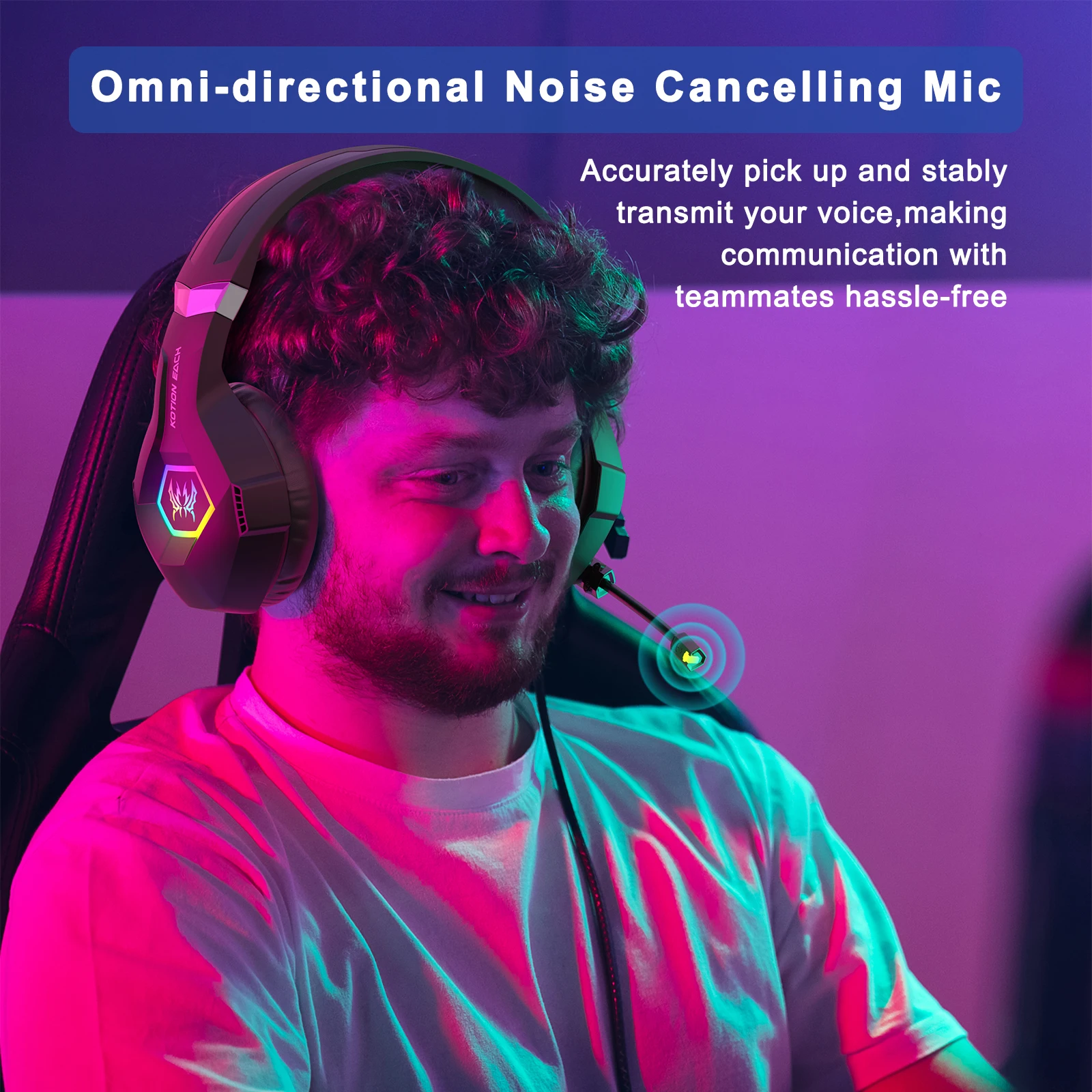 Headset Gaming Berkabel dengan - Gaming Headset With Mic Rgb ulasan dan harga