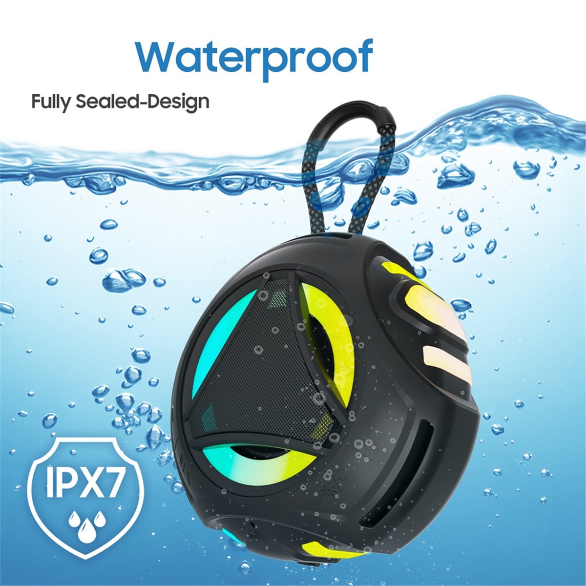 Speaker Bluetooth Mini untuk K - Portable Bluetooth Speaker Waterproof Ipx7 ulasan dan harga