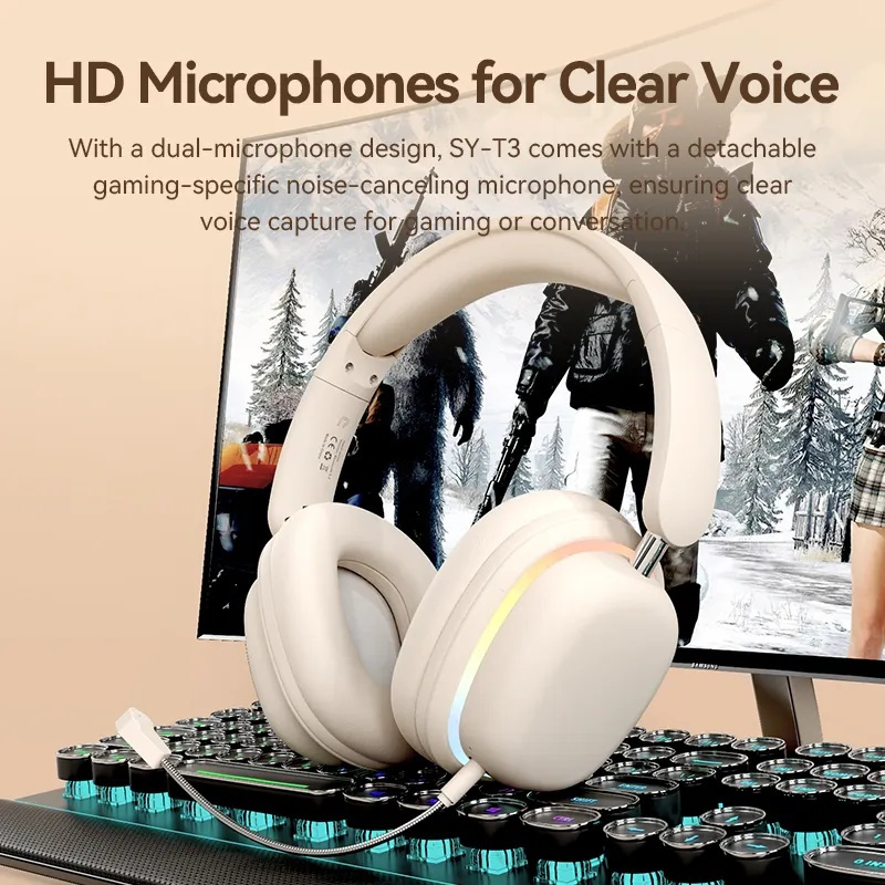 Earphone Gaming Bluetooth Nirk - Gaming Headset With Mic Rgb ulasan dan harga